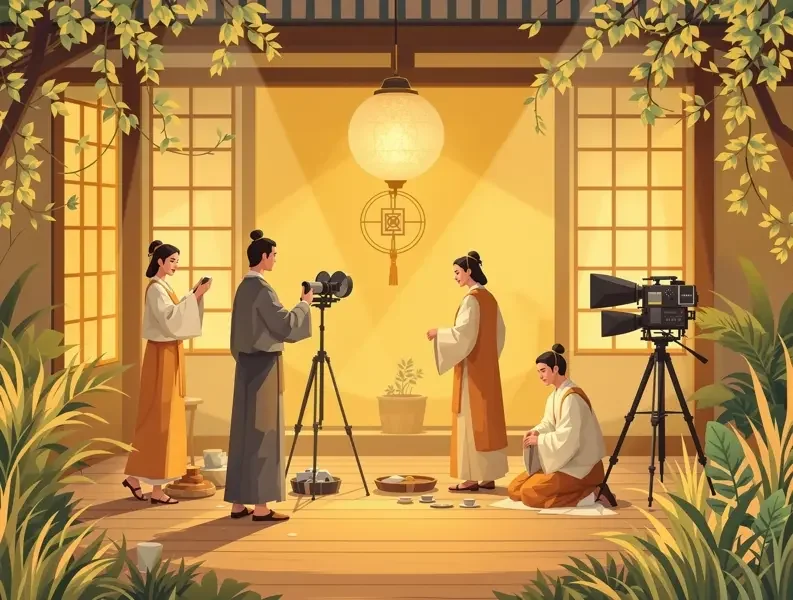 剧组深夜聚餐，男女主疑似因戏生情传绯闻 - 吃瓜在线视频吃瓜前线